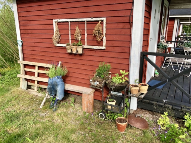 Die Besitzerin ist ein Dekofreek