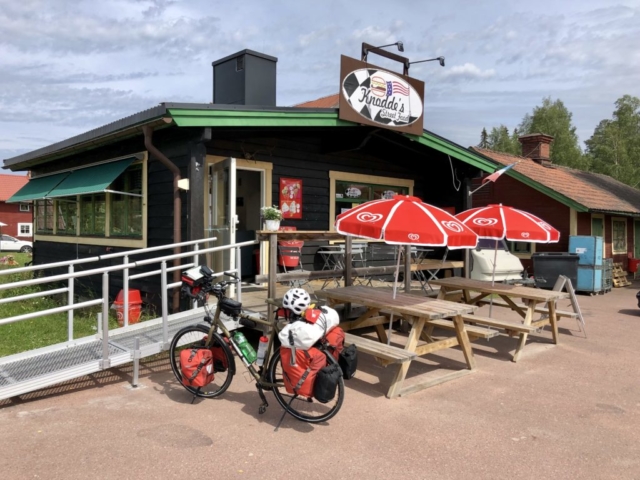 Letzter Verpflegungsposten vor Sveg