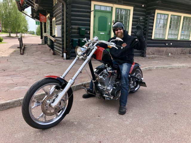 Schwedischer Harleyfahrer kommt bald in die Schweiz